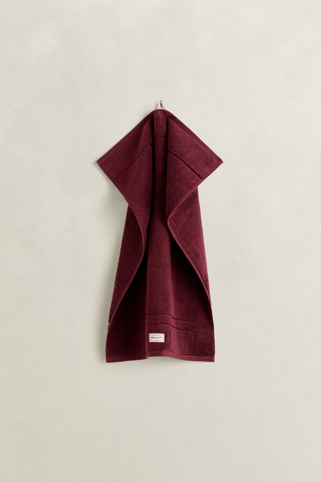 GANT Home Organic Premium Towel Darkened Wine pyyhe 30 x 50 cm