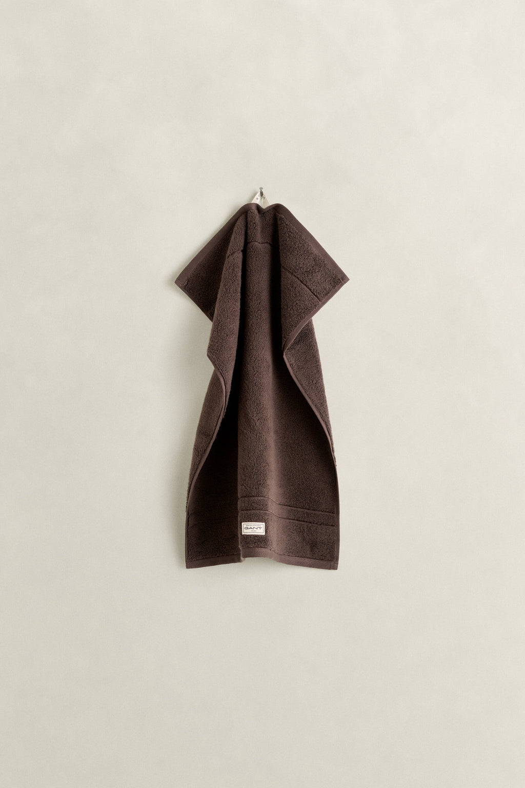 GANT Home Organic Premium Towel Deep Brown pyyhe 50 x 70 cm