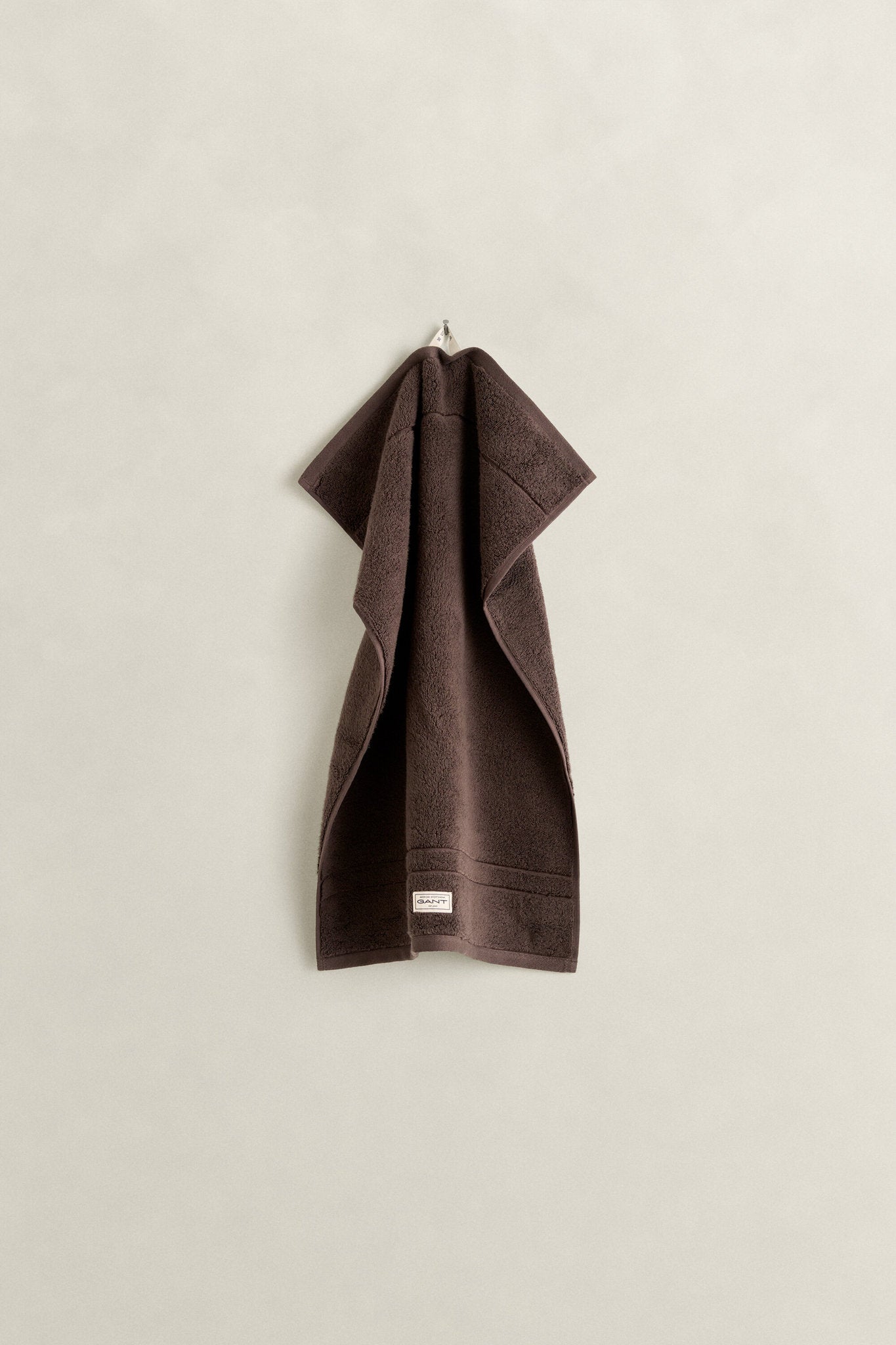 GANT Home Organic Premium Towel Deep Brown pyyhe 50 x 70 cm