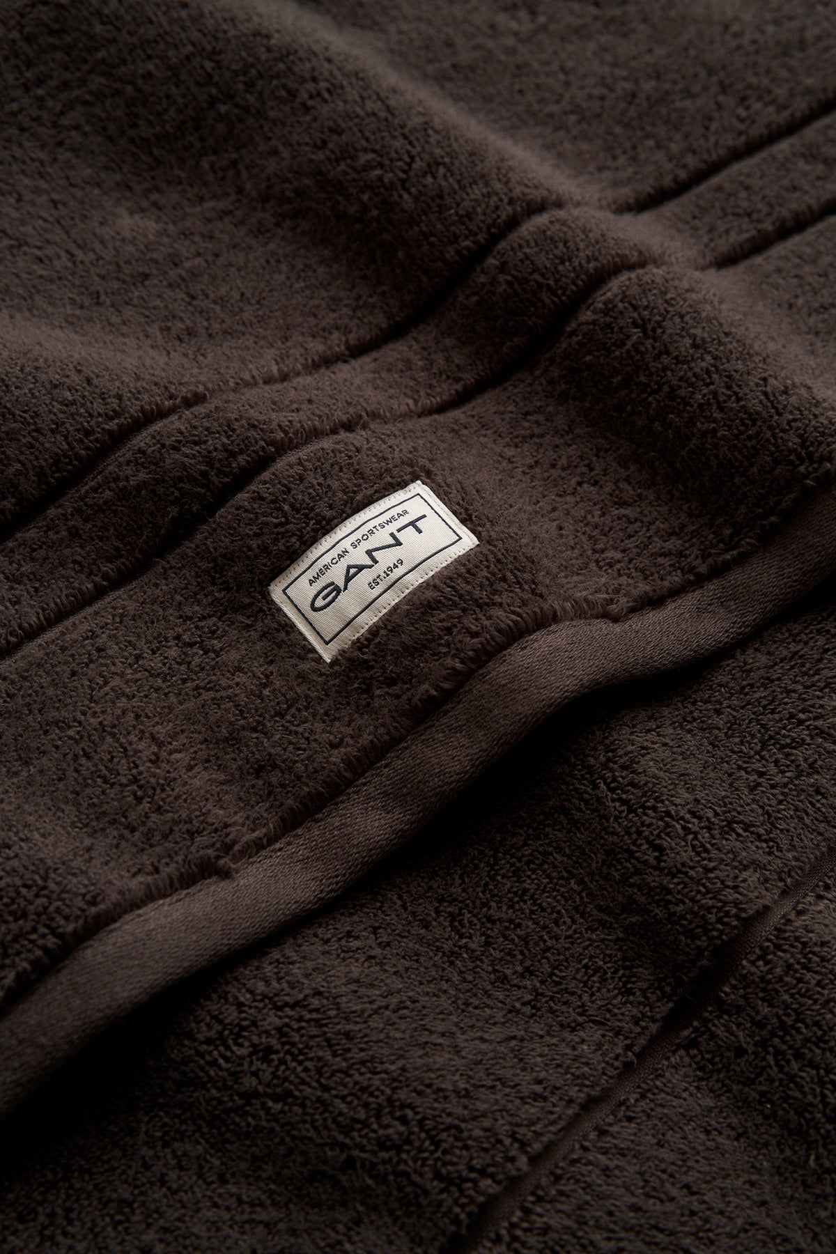 GANT Home Organic Premium Towel Deep Brown pyyhe 50 x 70 cm