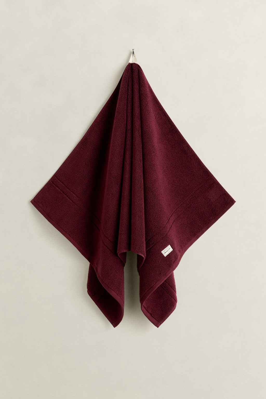 GANT Home Organic Premium Towel Darkened Wine pyyhe 70 x 140 cm