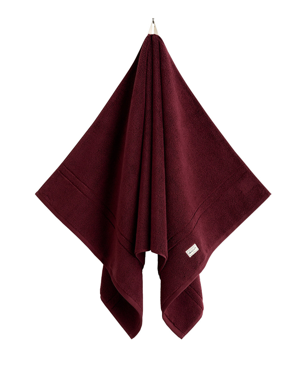 GANT Home Organic Premium Towel Darkened Wine pyyhe 70 x 140 cm