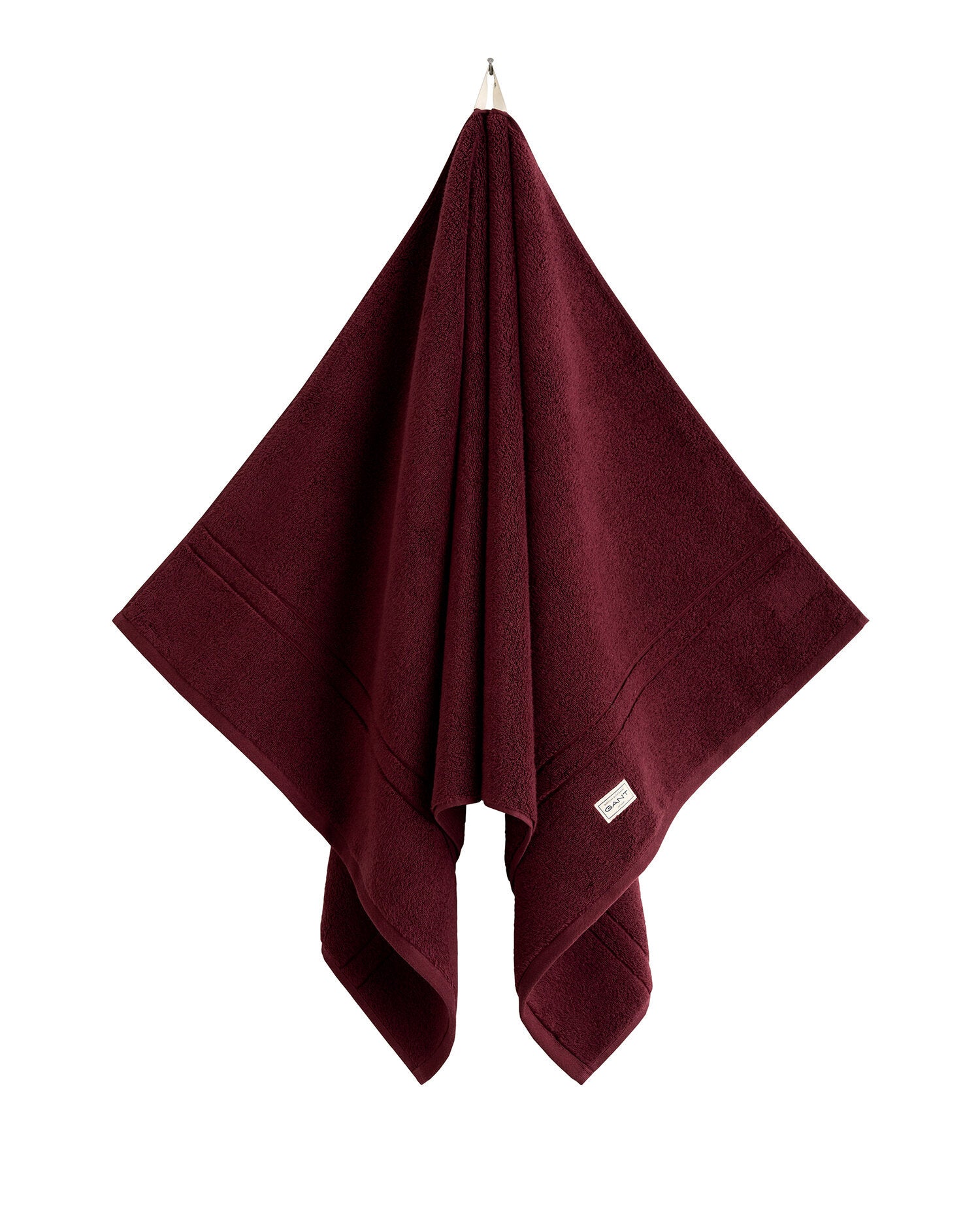 GANT Home Organic Premium Towel Darkened Wine pyyhe 70 x 140 cm