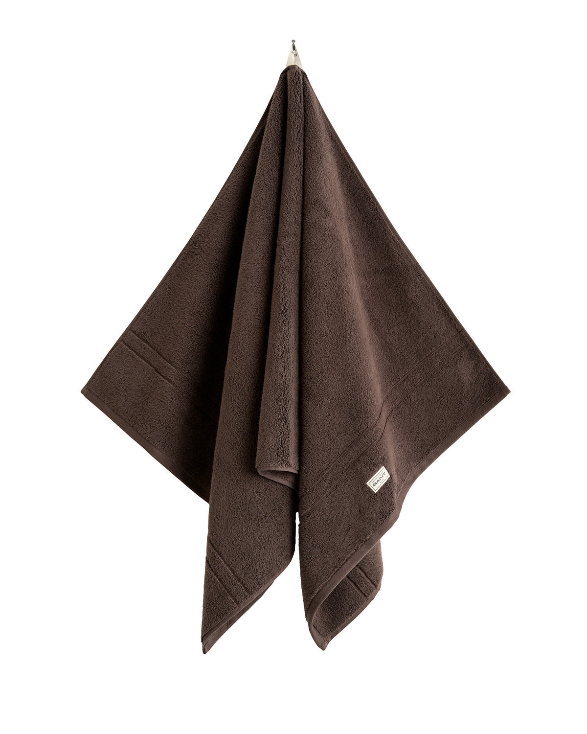 GANT Home Organic Premium Towel Deep Brown pyyhe 70 x 140 cm