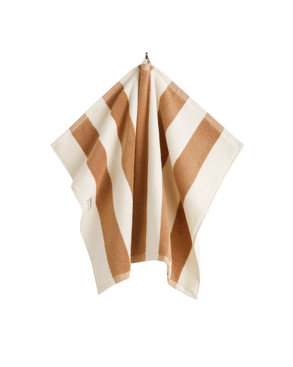 GANT Home Organic Premium Towel Stripe Butternut Beige pyyhe 50 x 70 cm