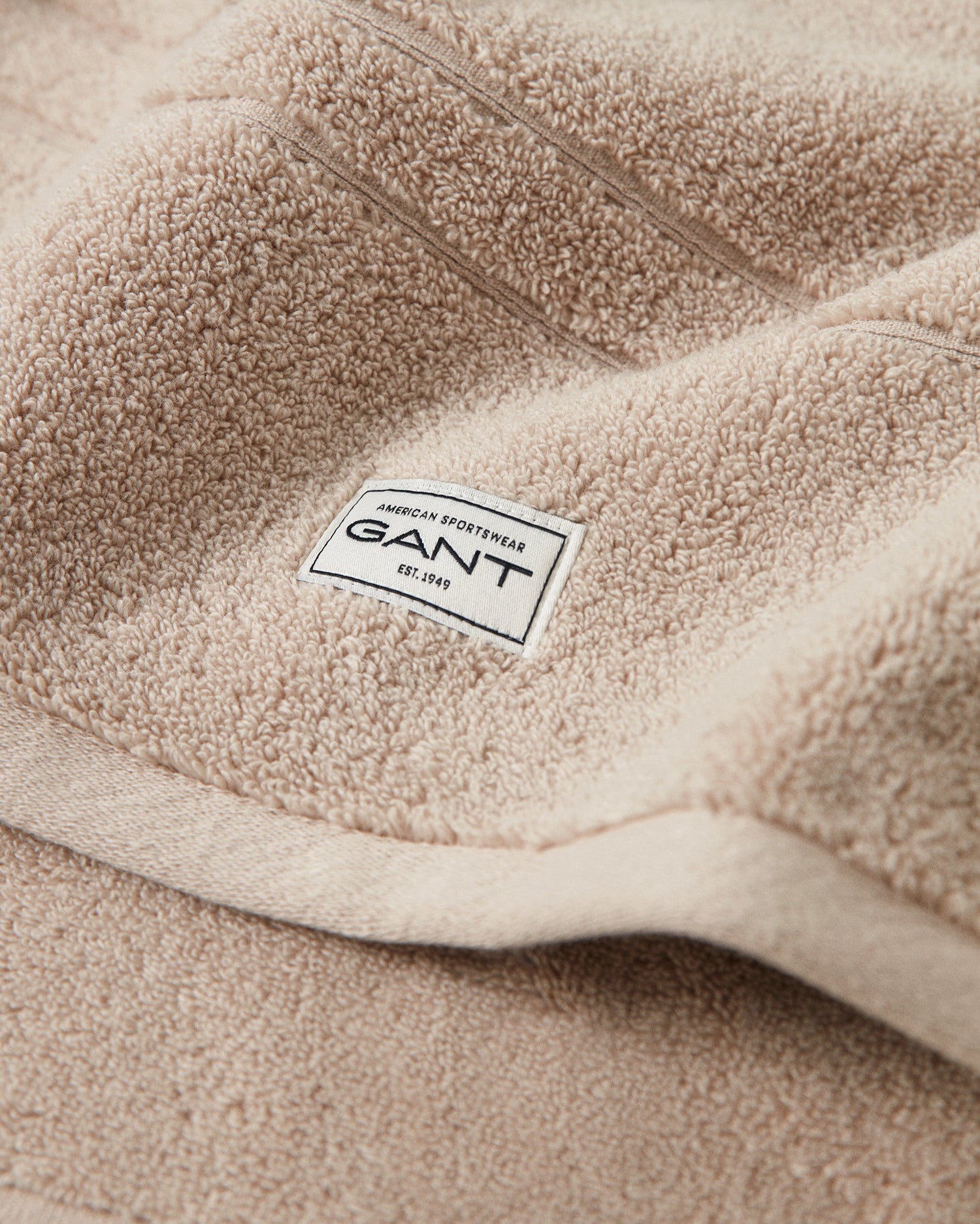 GANT Home Organic Premium Towel Silver Sand pyyhe 30 x 50 cm