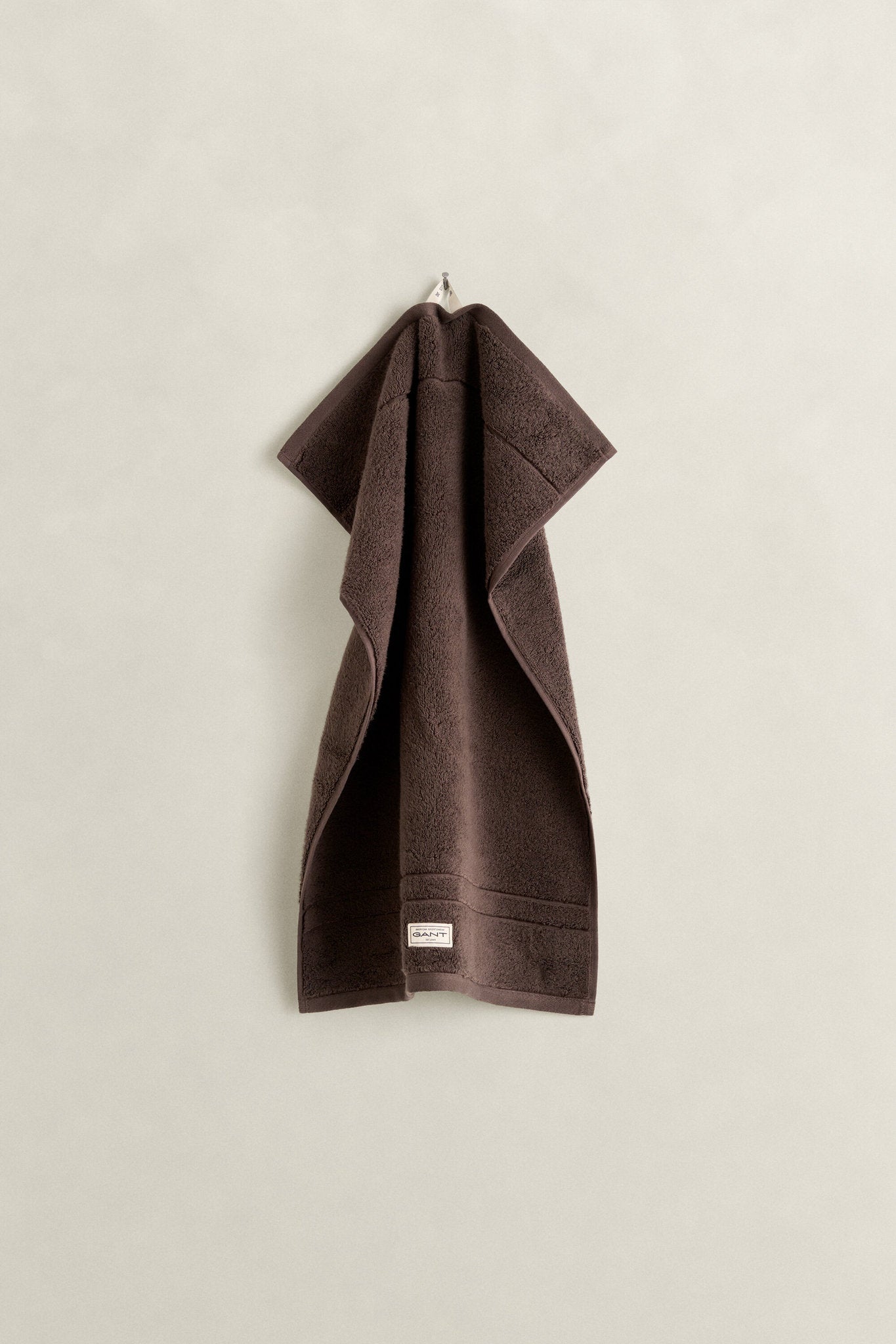 GANT Home Organic Premium Towel Deep Brown pyyhe 30 x 50 cm