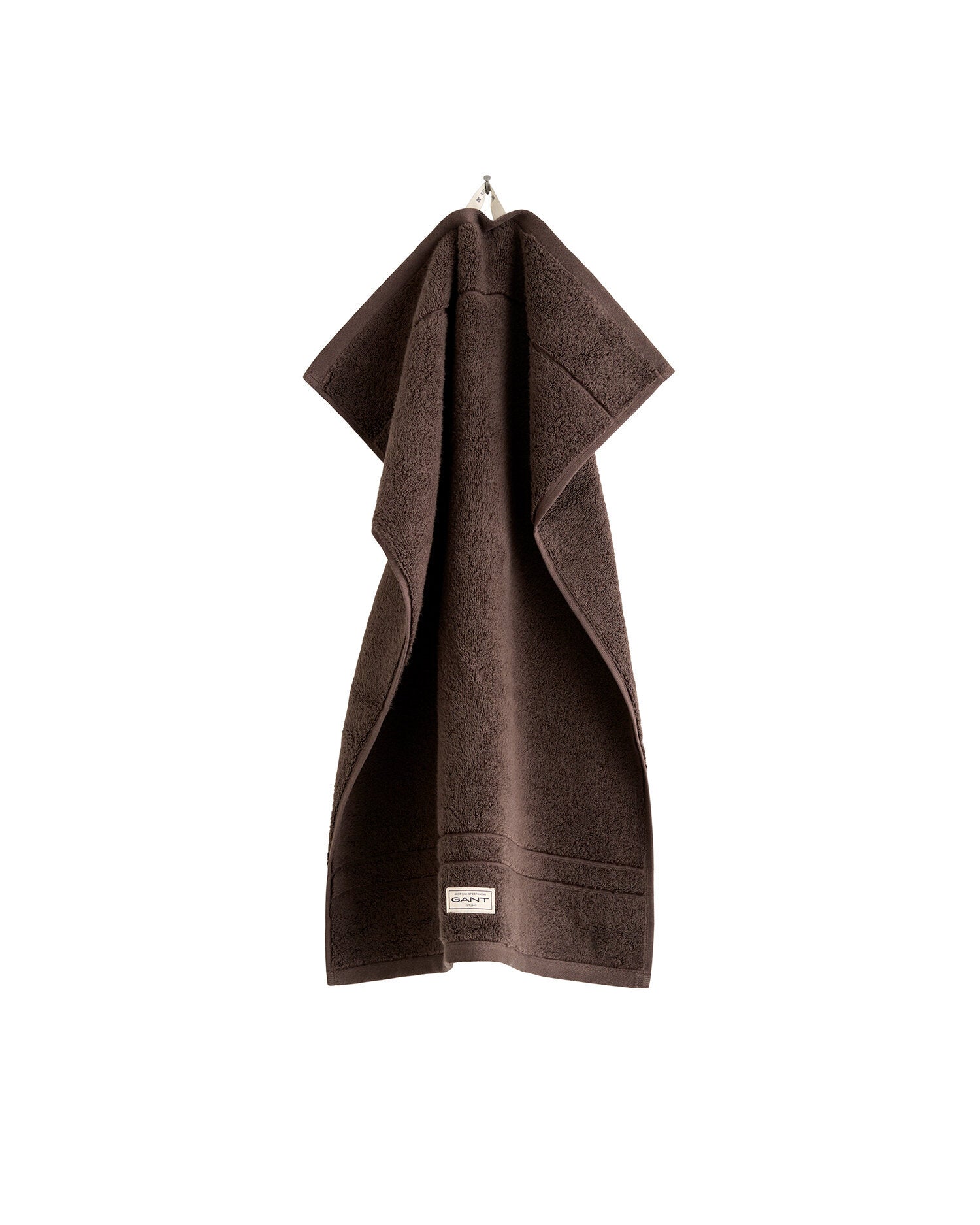 GANT Home Organic Premium Towel Deep Brown pyyhe 30 x 50 cm
