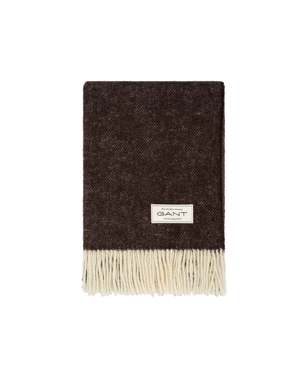 GANT Home torkkupeitto Deep Brown 130 x 180 cm