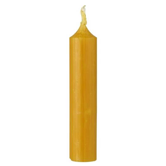Ib Laursen kruunukynttilä lyhyt curry 11cm
