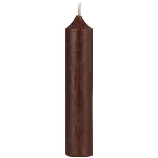 Ib Laursen kruunukynttilä lyhyt ruskea 11cm