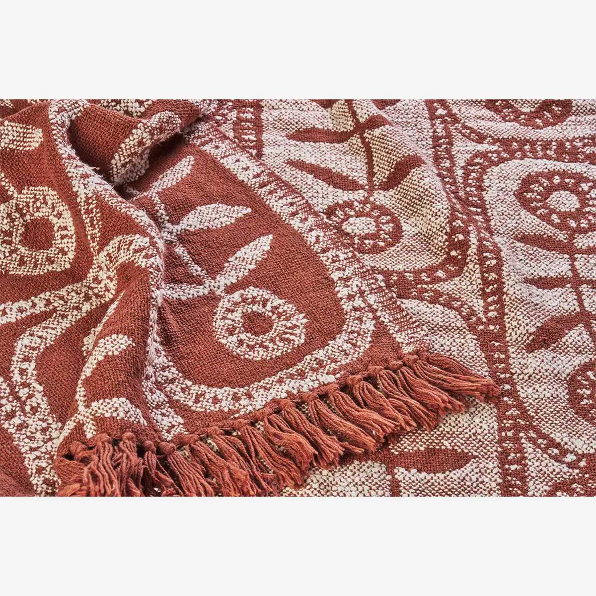 Madam Stoltz käännettävä torkkupeitto 125 x 175 cm