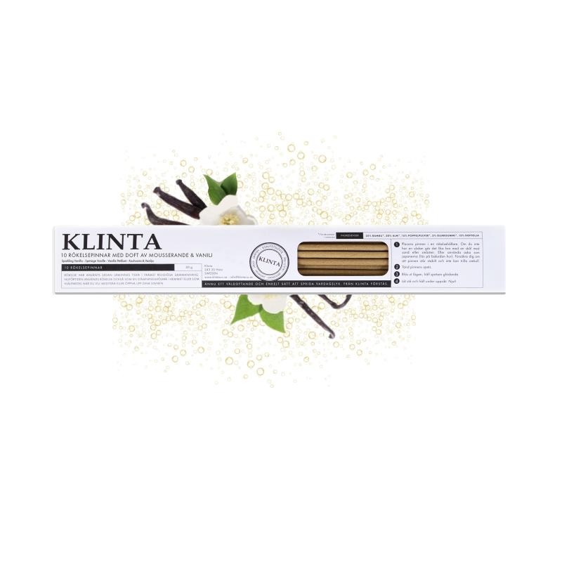 Klinta suitsuke - Kuohuviini & Vanilja