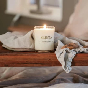 Klinta tuoksukynttilä appelsiini & mausteneilikka 45h