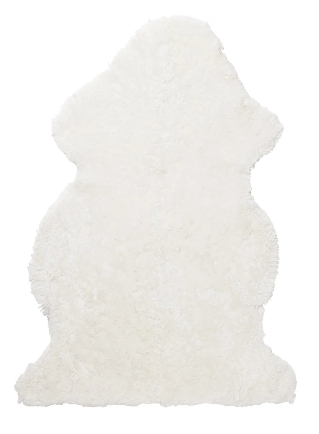 Skinnwille Curly aito lampaantalja white