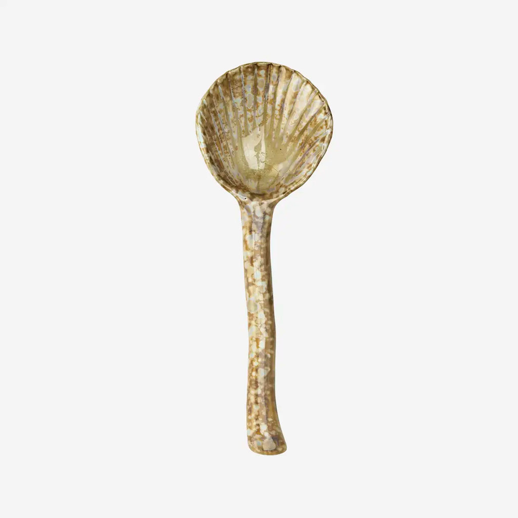 Madam Stoltz tarjoilulusikka ruskea 16cm