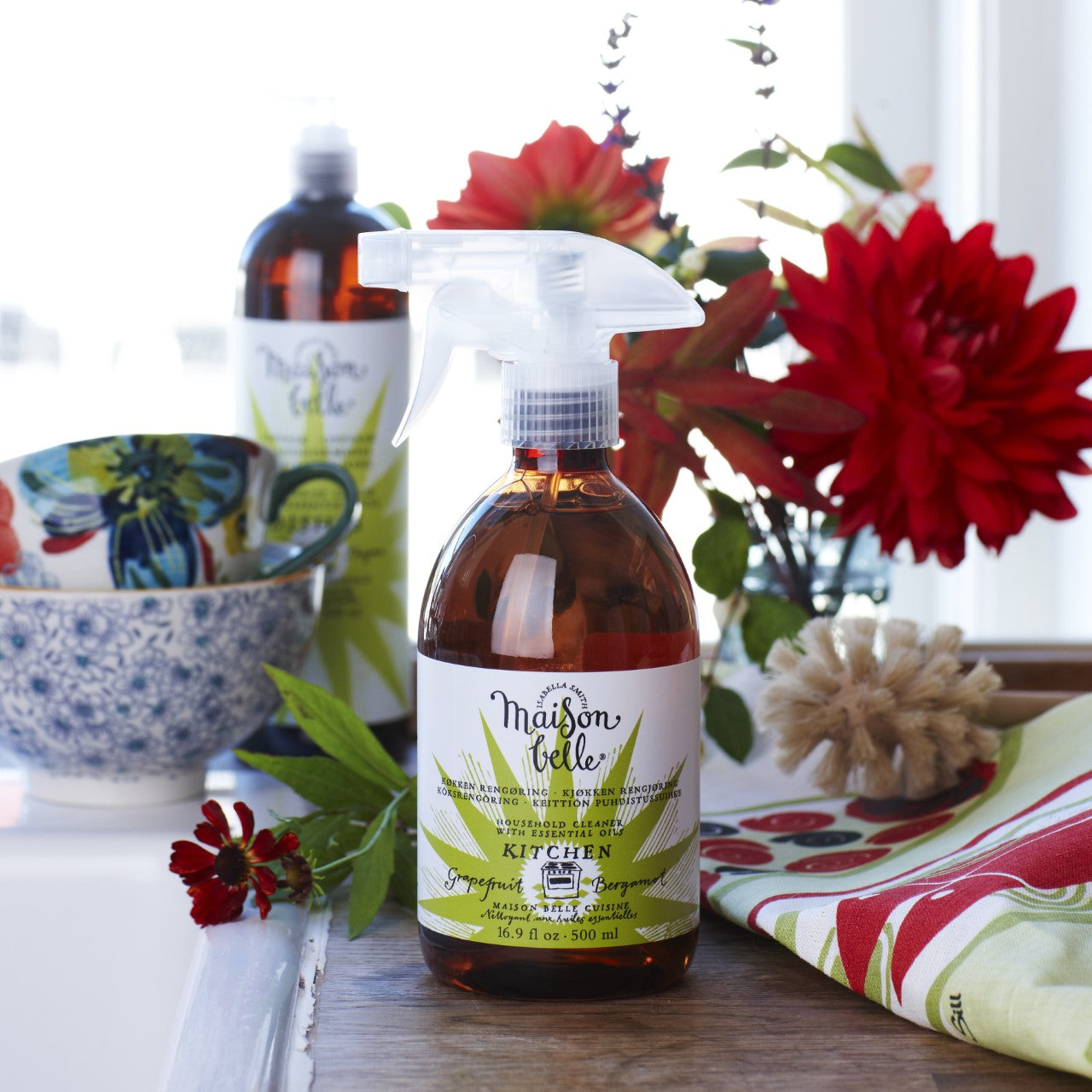 Maison Belle keittiön puhdistussuihke greippi & bergamotti 500ml