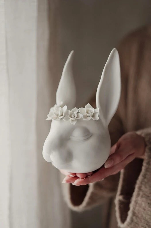 Majas Cottage Bunny maljakko 14 x 21 cm