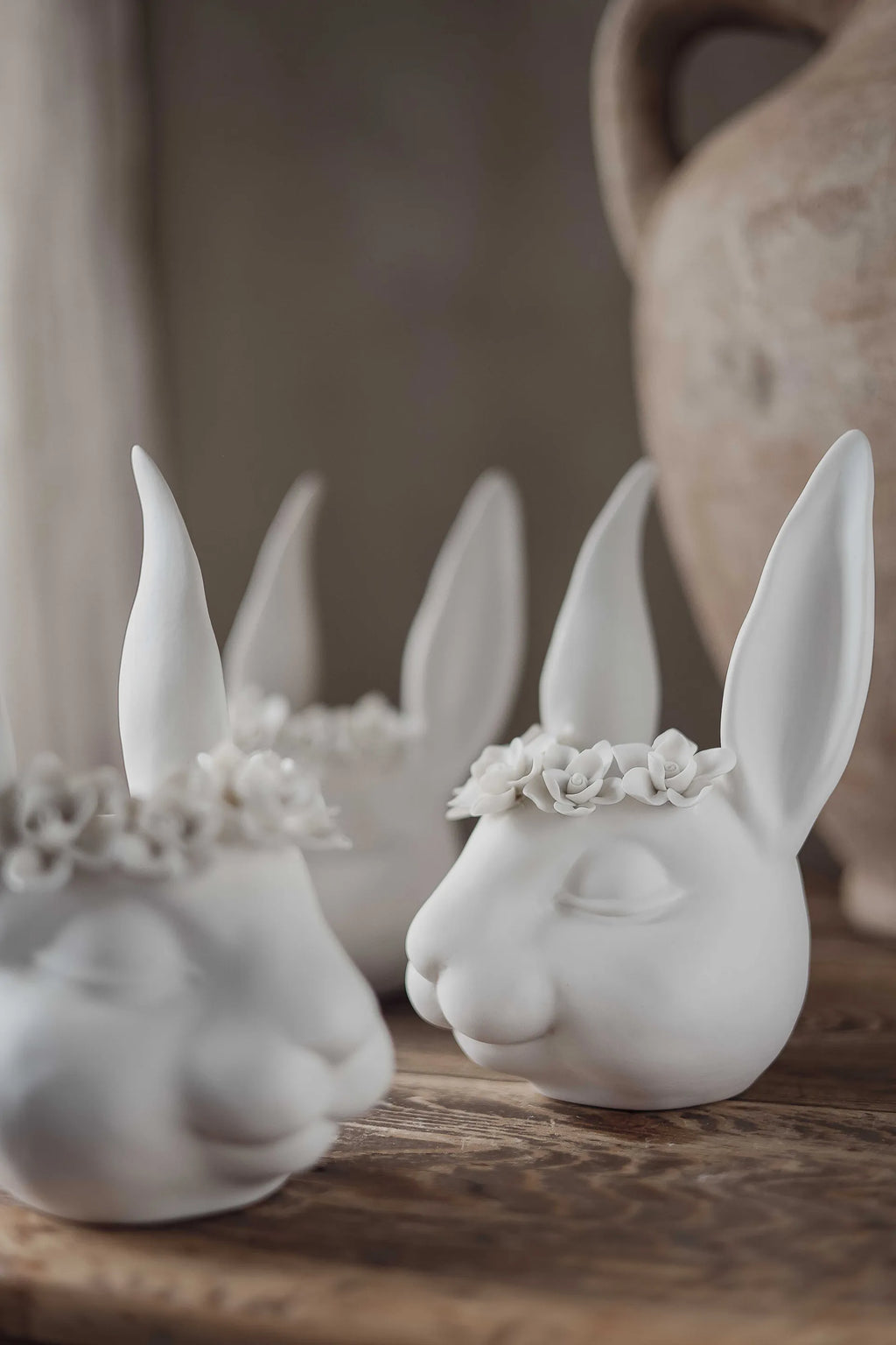 Majas Cottage Bunny maljakko 14 x 21 cm