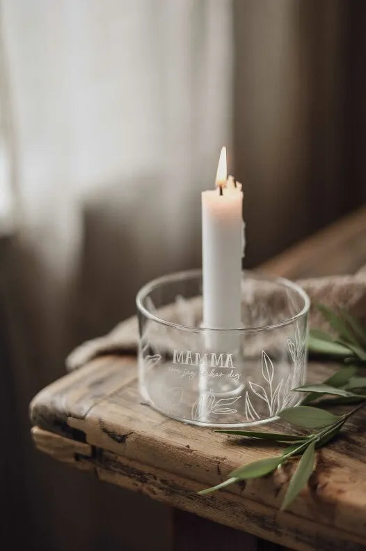Majas Cottage lyhty - Mamma som jag älskar dig