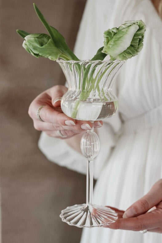 Majas Cottage Rocaille tuikkulyhty / maljakko