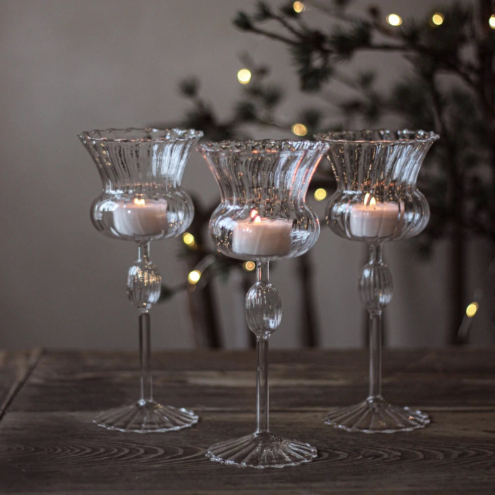 Majas Cottage Rocaille tuikkulyhty / maljakko