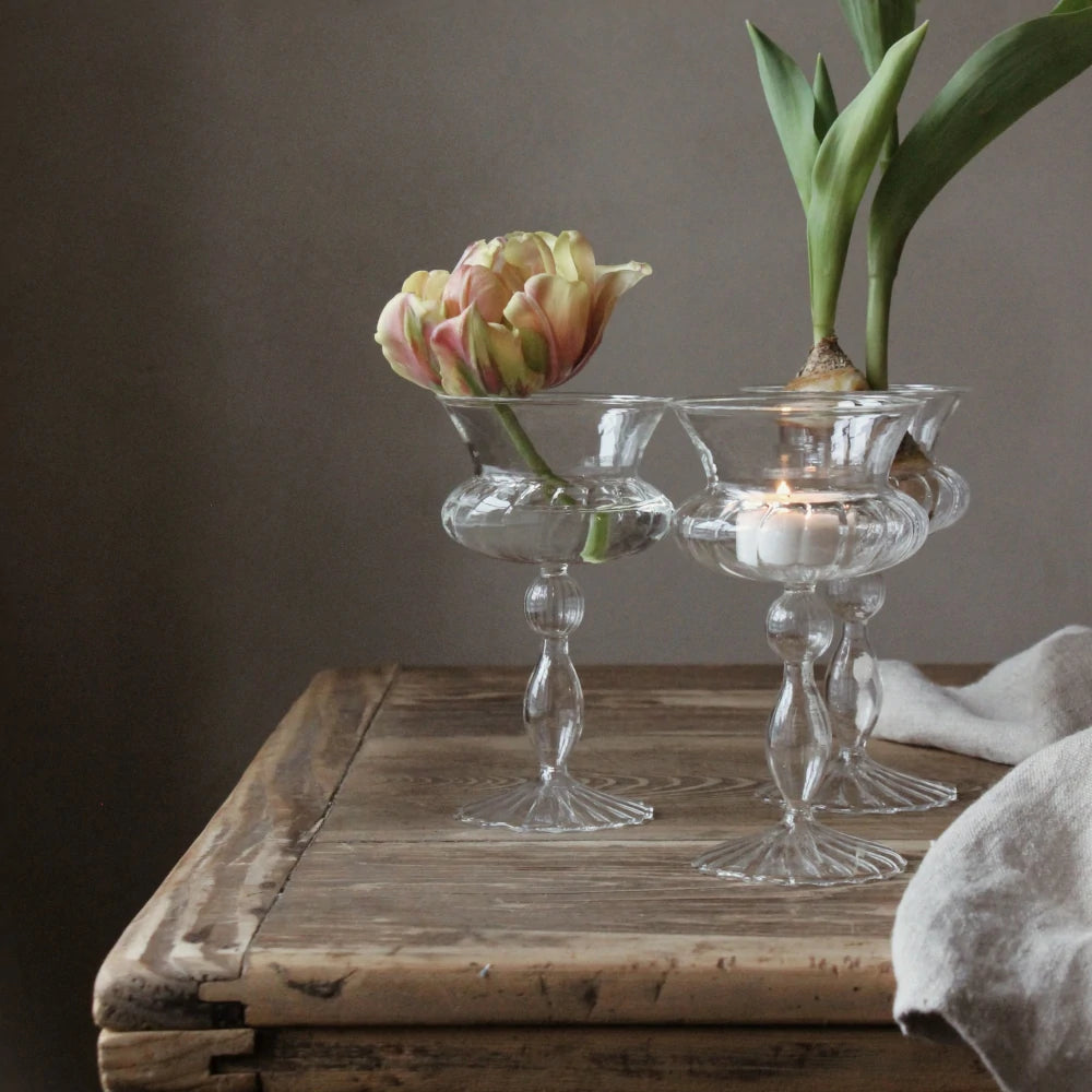 Majas Cottage Rocaille tuikkulyhty / maljakko