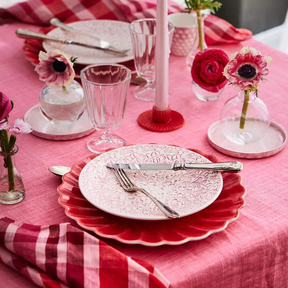 Mateus Lace vaaleanpunainen lautanen 20 cm