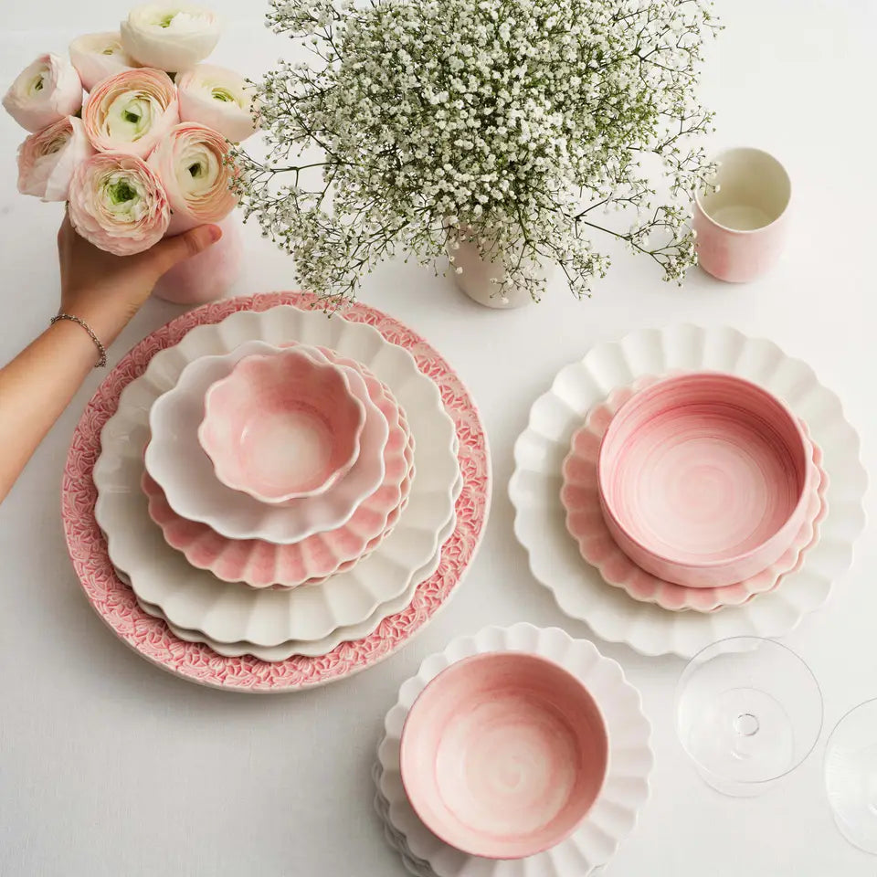 Mateus Lace vaaleanpunainen lautanen 32 cm