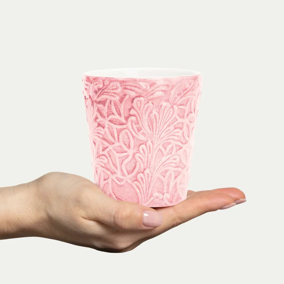 Mateus Lace vaaleanpunainen muki 3 dl