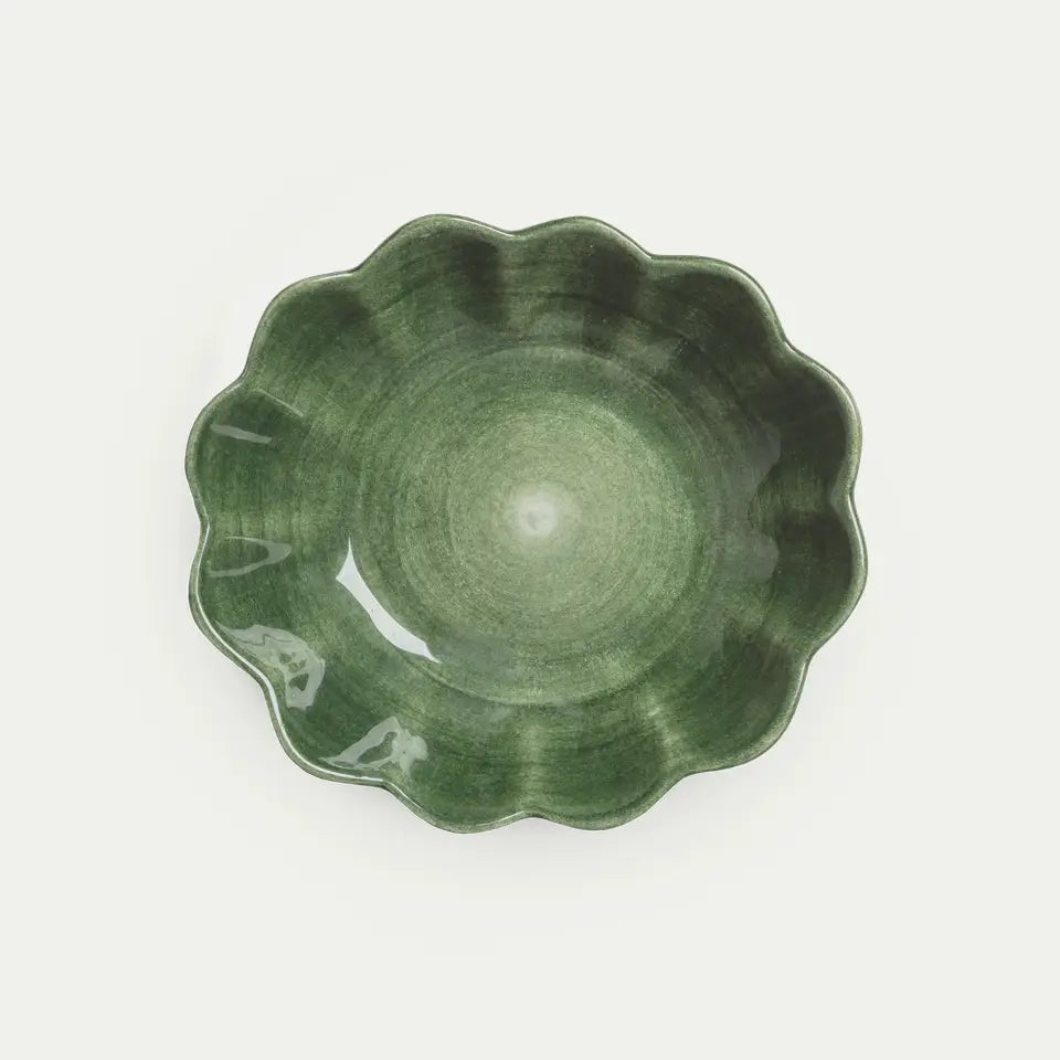 Mateus Oyster vihreä kulho 18 x 16 cm / 4dl