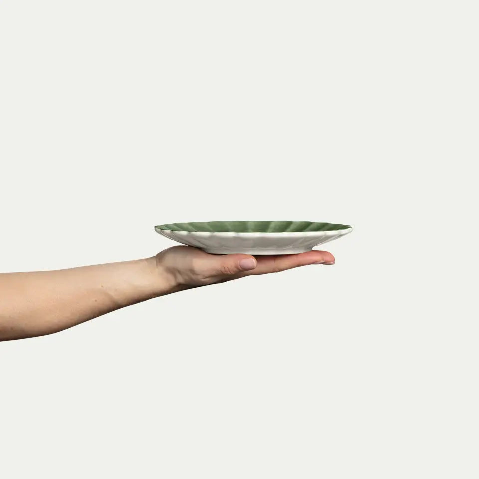 Mateus Oyster vihreä lautanen 20 cm