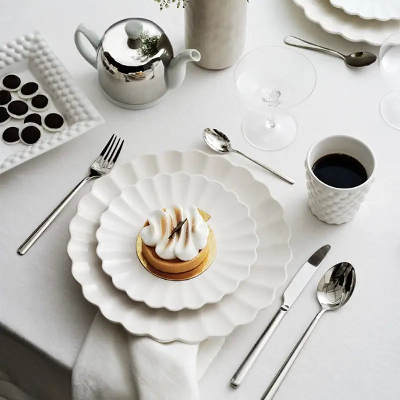 Mateus Oyster valkoinen lautanen 28 cm