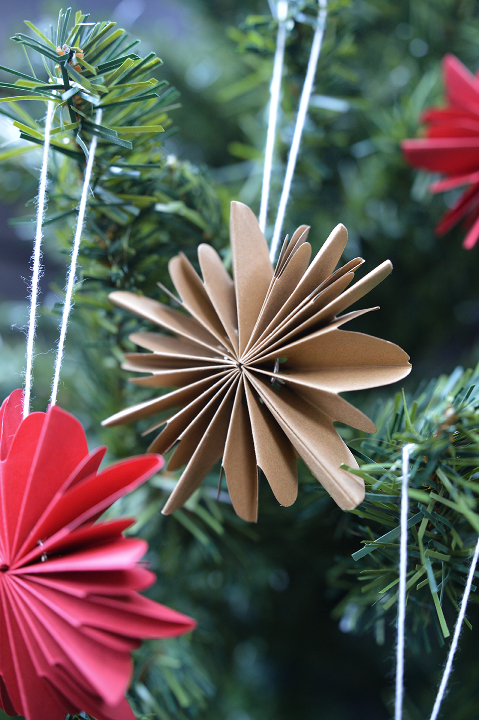 NOORDliving lumihiutale ruskea 10 cm