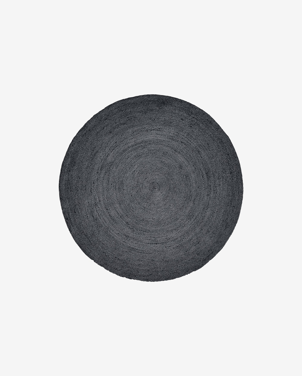 Nordal pyöreä juuttimatto musta 150 cm