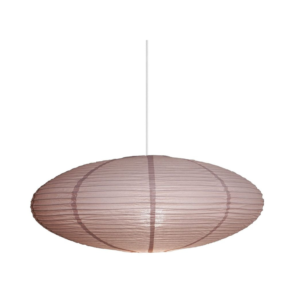 Nordlux Villo riisipaperivarjostin roosa 60 cm