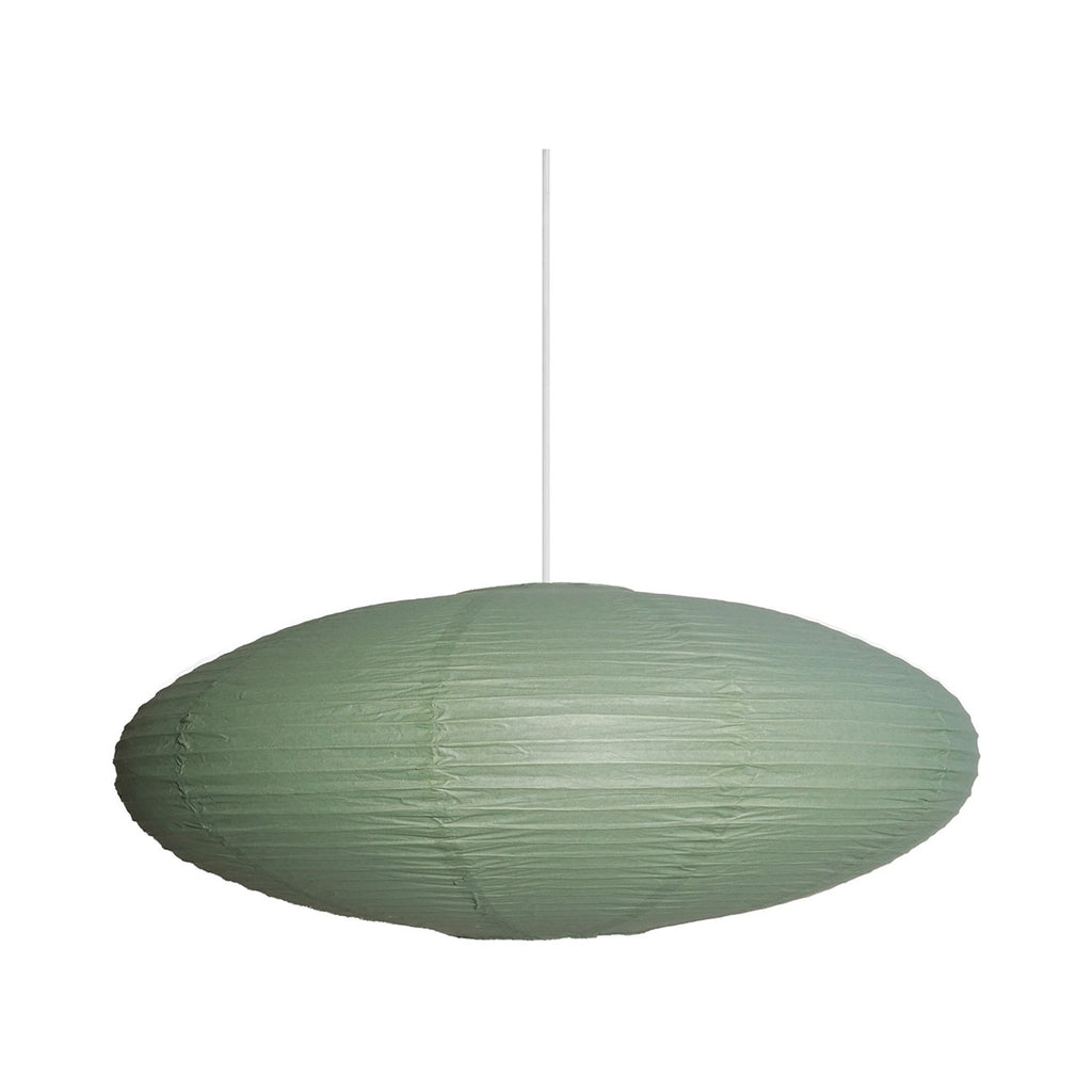 Nordlux Villo riisipaperivarjostin vihreä 60 cm