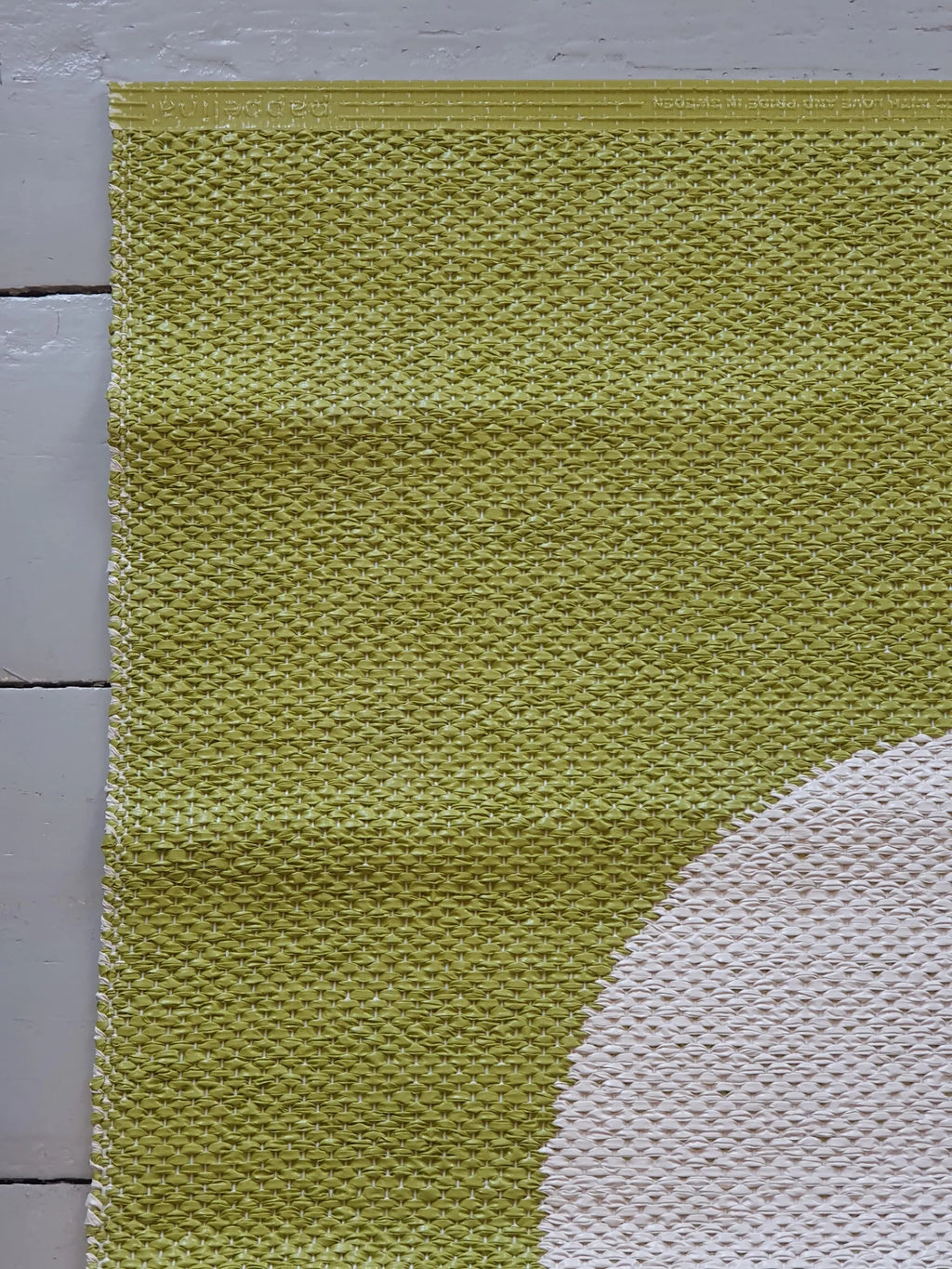 Pappelina Odd & Rare Vera lime / vanilla 70 x 90 cm