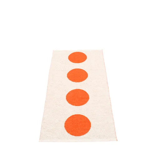 Pappelina Odd & Rare Vera orange / vanilla 70 x 110cm