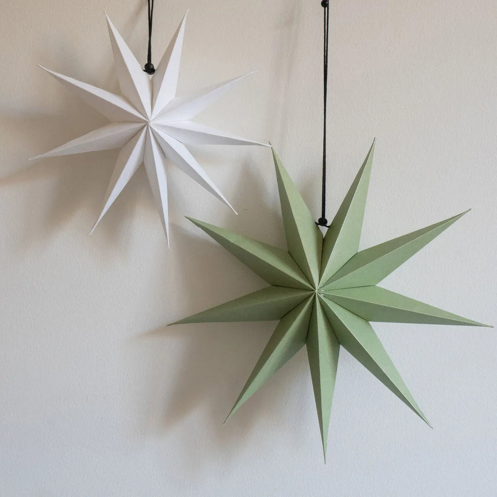 Piironki paperitähti valkoinen 30cm