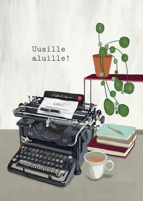 Putinki Johanna Ilander 2-osainen kortti - Uusille aluille