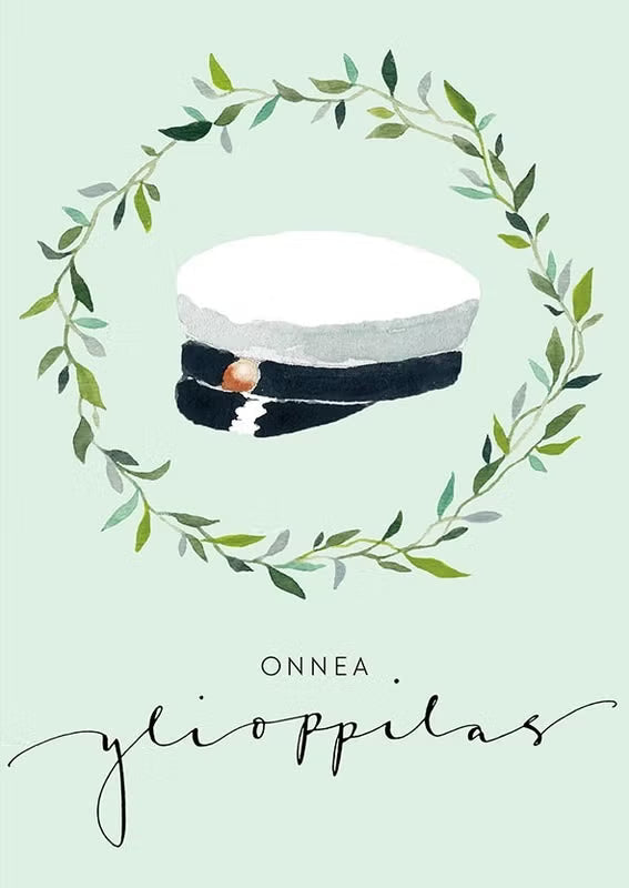 Putinki Henna Adel 2-osainen kortti - Onnea ylioppilas