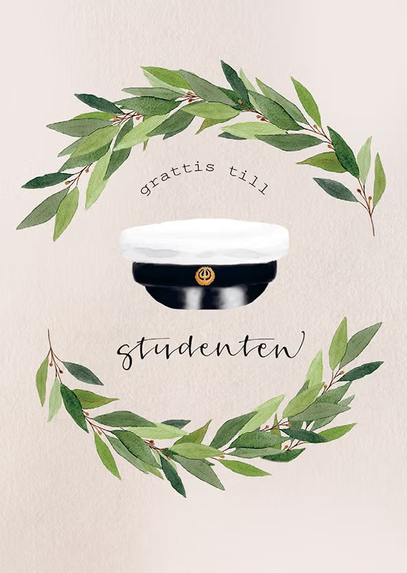 Putinki Henna Adel 2-osainen ylioppilaskortti - Grattis till studenten