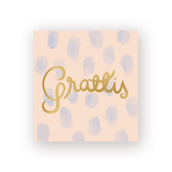 Putinki Letters 2-osainen pakettikortti - Grattis