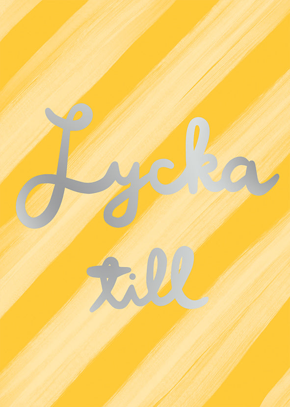 Putinki Letters postikortti - Lycka till