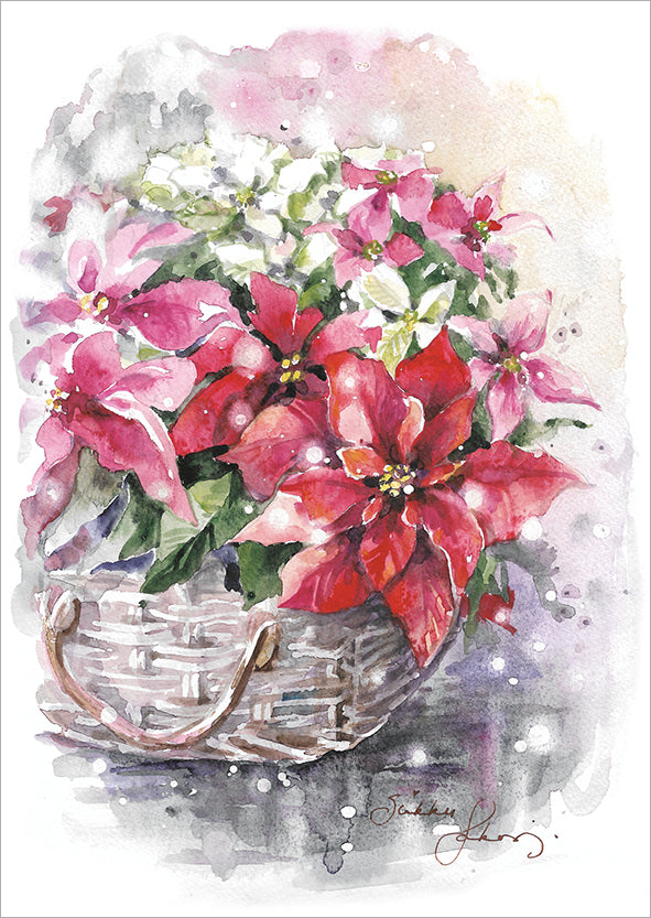 Putinki Sirkku Saukonoja 2-osainen joulukortti - Joulutähdet