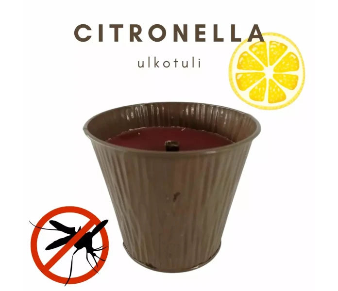 Puttipaja citronella ulkotuli 8h