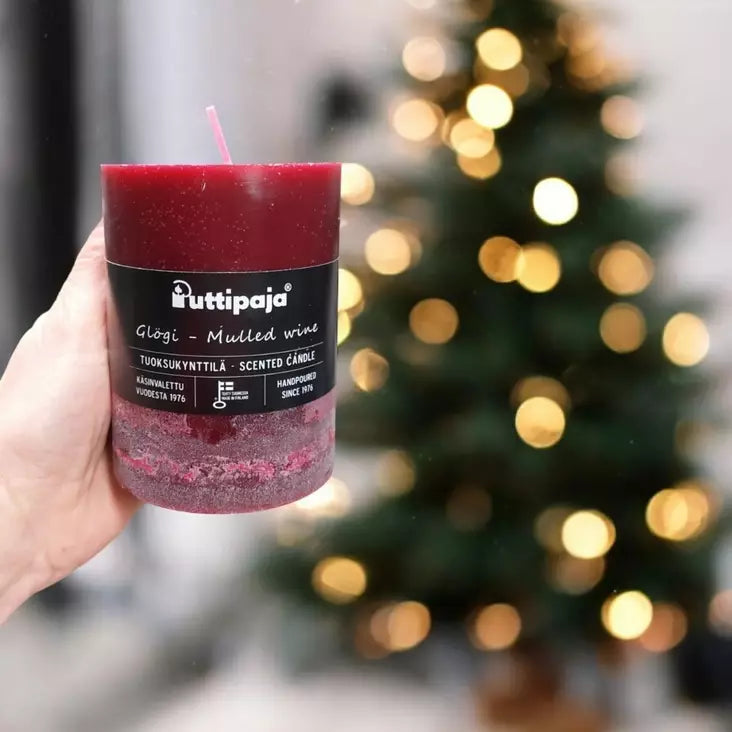 Puttipaja tuoksukynttilä glögi 10cm/45h