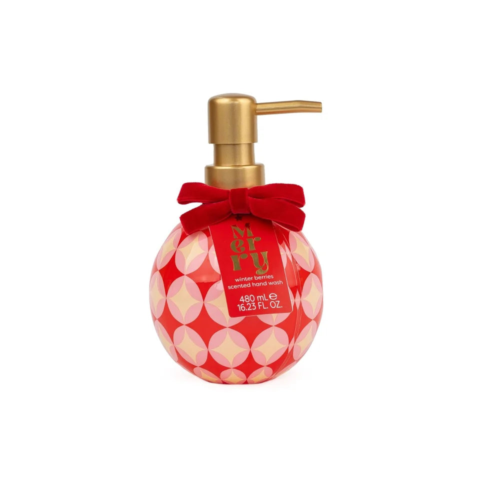 Somerset Toiletry Winter Berries joulupallo käsisaippua 480 ml