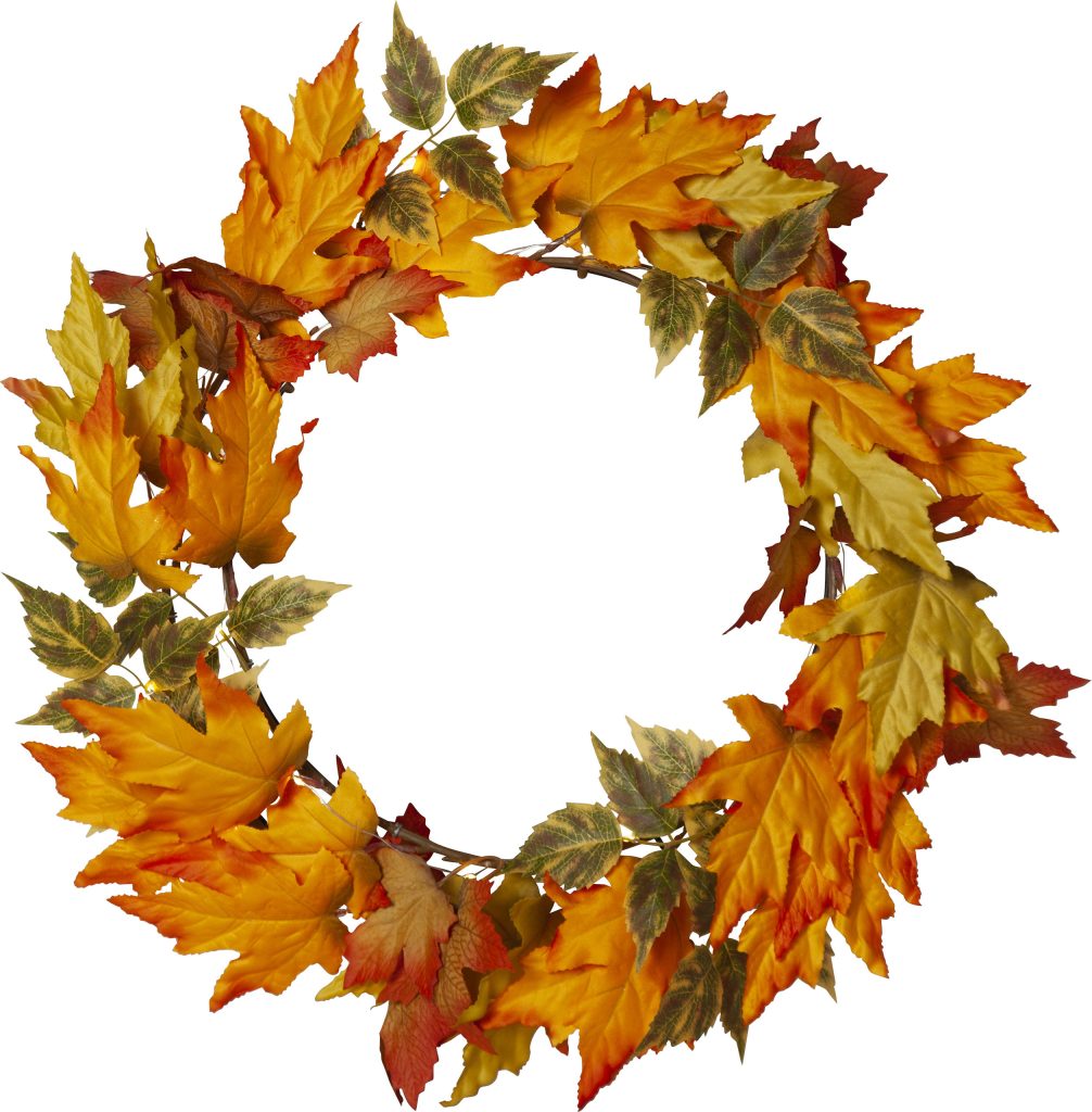 Star Trading Autumn syyskranssi sisä- ja ulkokäyttöön 45 cm